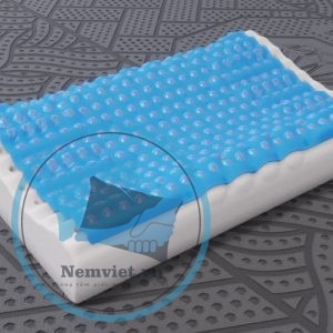 GỐI CAO SU KIM CƯƠNG - GEL MASSAGE PILLOW