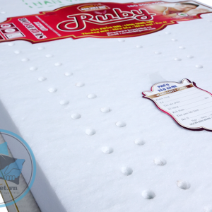 NỆM GẤP 3 BÔNG ÉP KHOAN LỖ RUBY