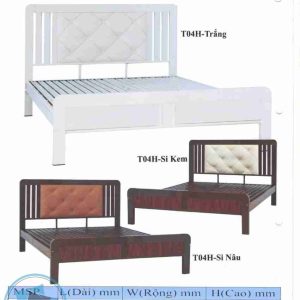 GIƯỜNG SẮT HỘP TRƯỜNG THÀNH T04H