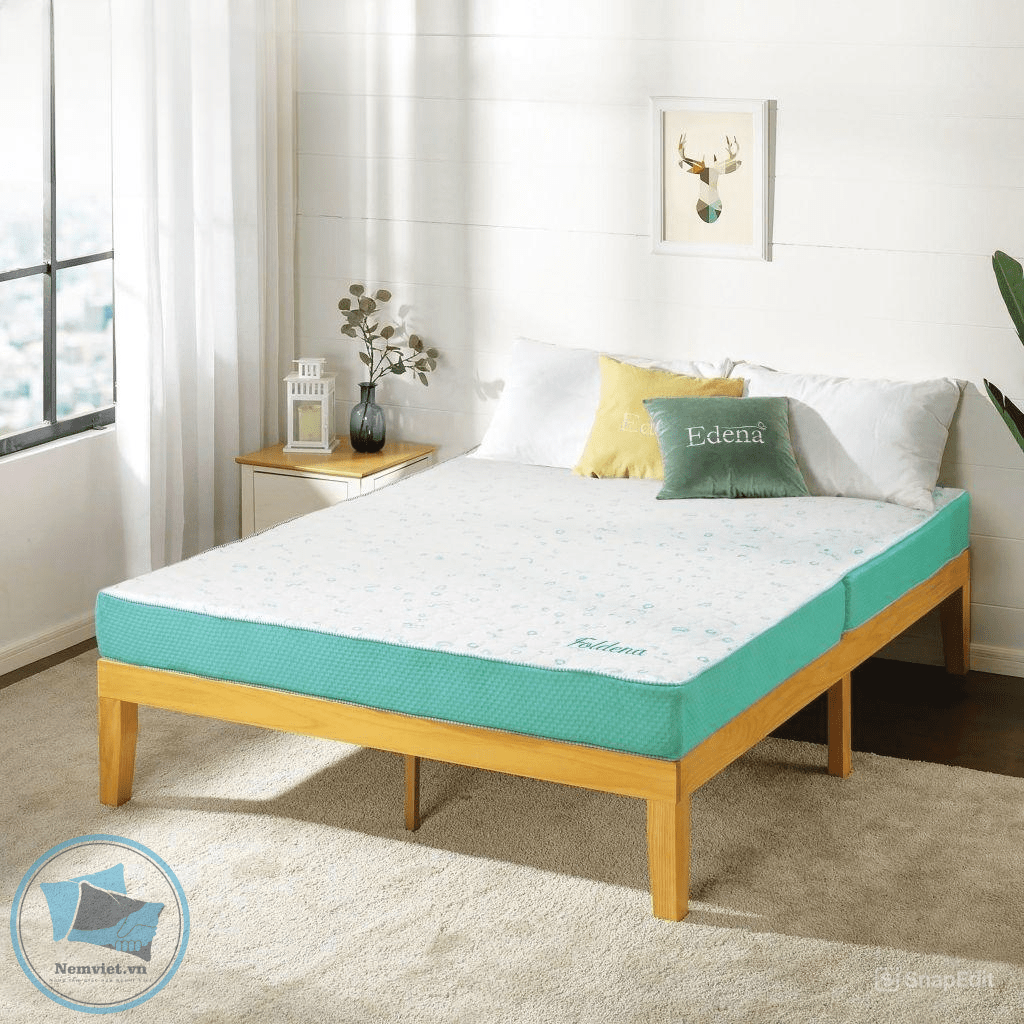 NỆM BÔNG ÉP MỊN MÁT GẤP 02 FOLDENA - EDENA