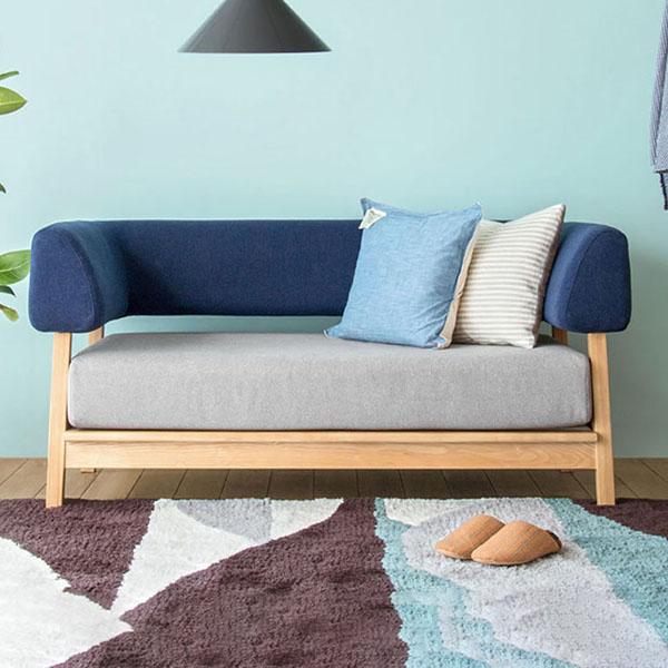 Ghế sofa bọc nỉ kiểu dáng hiện đại GHS-8281