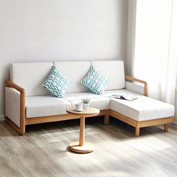 Ghế sofa gỗ tự nhiên tiện nghi sang trọng GHS-8309