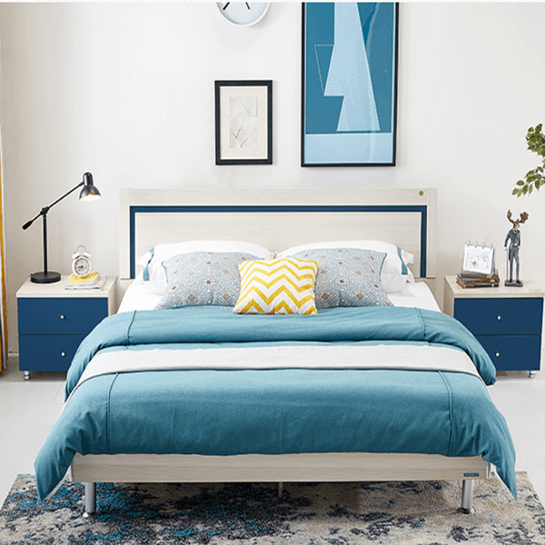 Giường ngủ gia đình đẹp kiểu dáng hiện đại GHS-9050