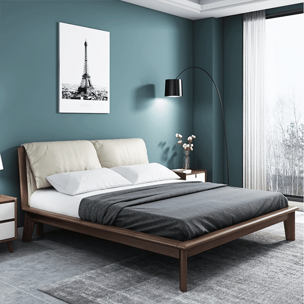 Giường ngủ gỗ đẹp cao cấp cho gia đình GHS-9088