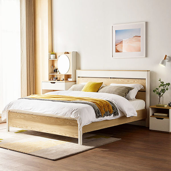 Giường ngủ hiện đại bằng gỗ chất lượng GHS-9087