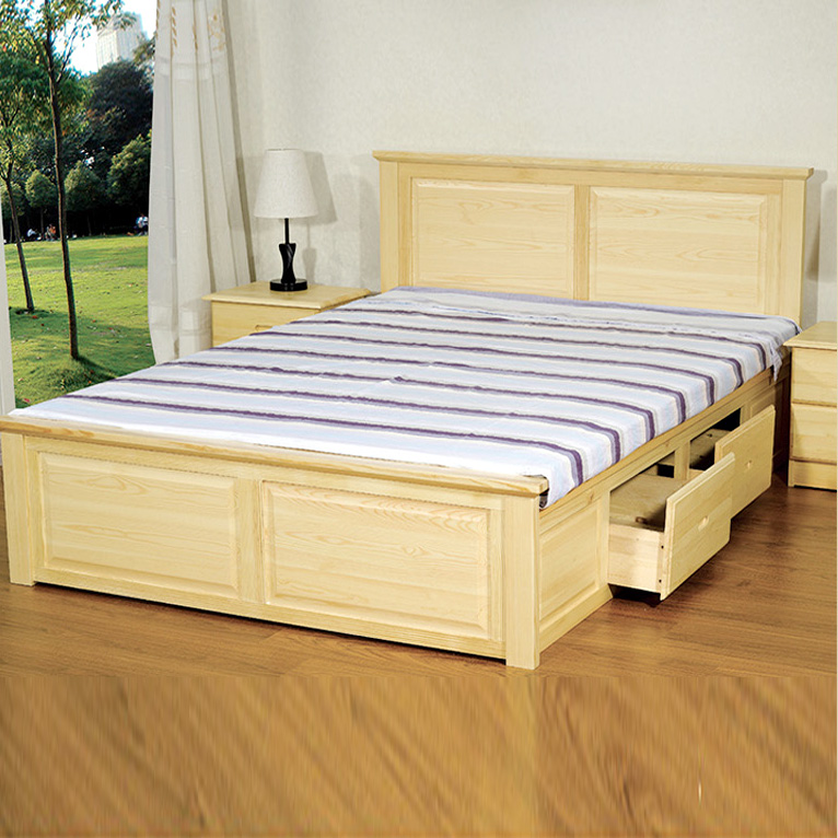 Giường Gỗ sồi, Giường gỗ tự nhiên GHS-937