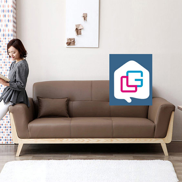 Sofa văng Da, Sofa phong cách Bắc Âu GHS-877